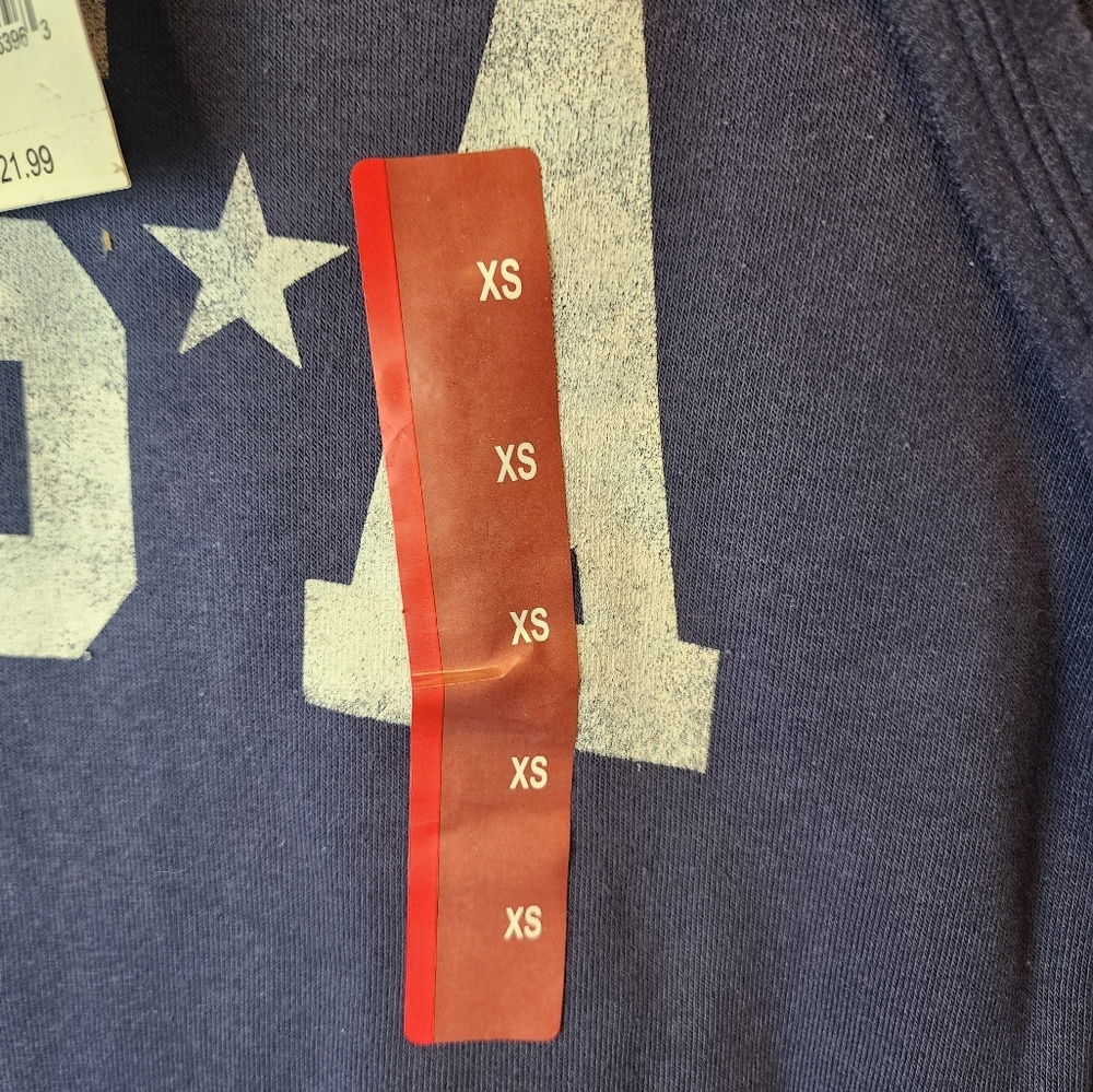 USA Graohuc Sweatshirt XS Blue Grayson Threads Retro Patriotic Sweatshirt XS - Picture 3 of 7